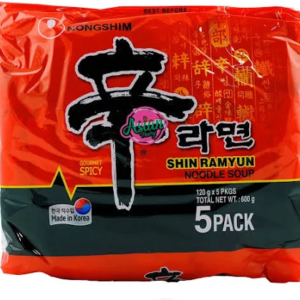 Nong Shim Shin Ramyun Noodle Soup - Spicy 4.2oz.pack